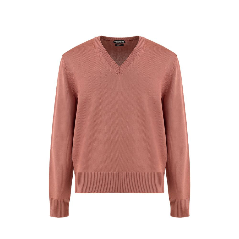 Tom Ford Pink Silk Men's Sweatshirt