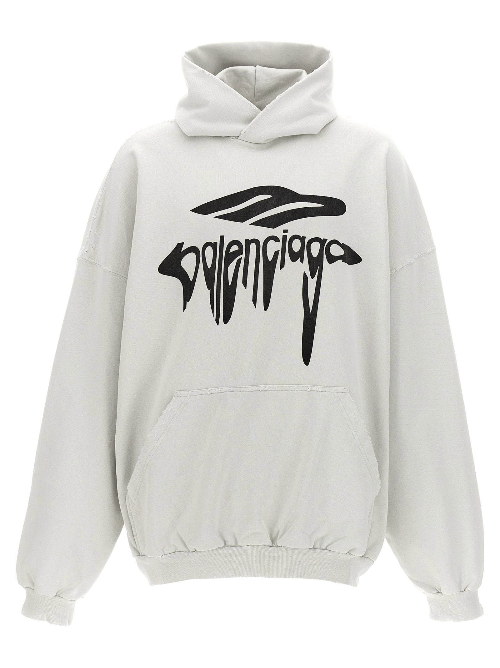 Balenciaga Women's 3B Liquefied Hoodie