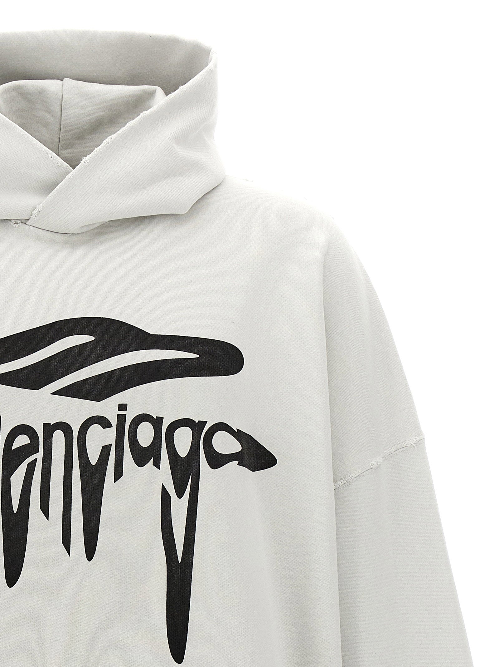 Balenciaga Women's 3B Liquefied Hoodie