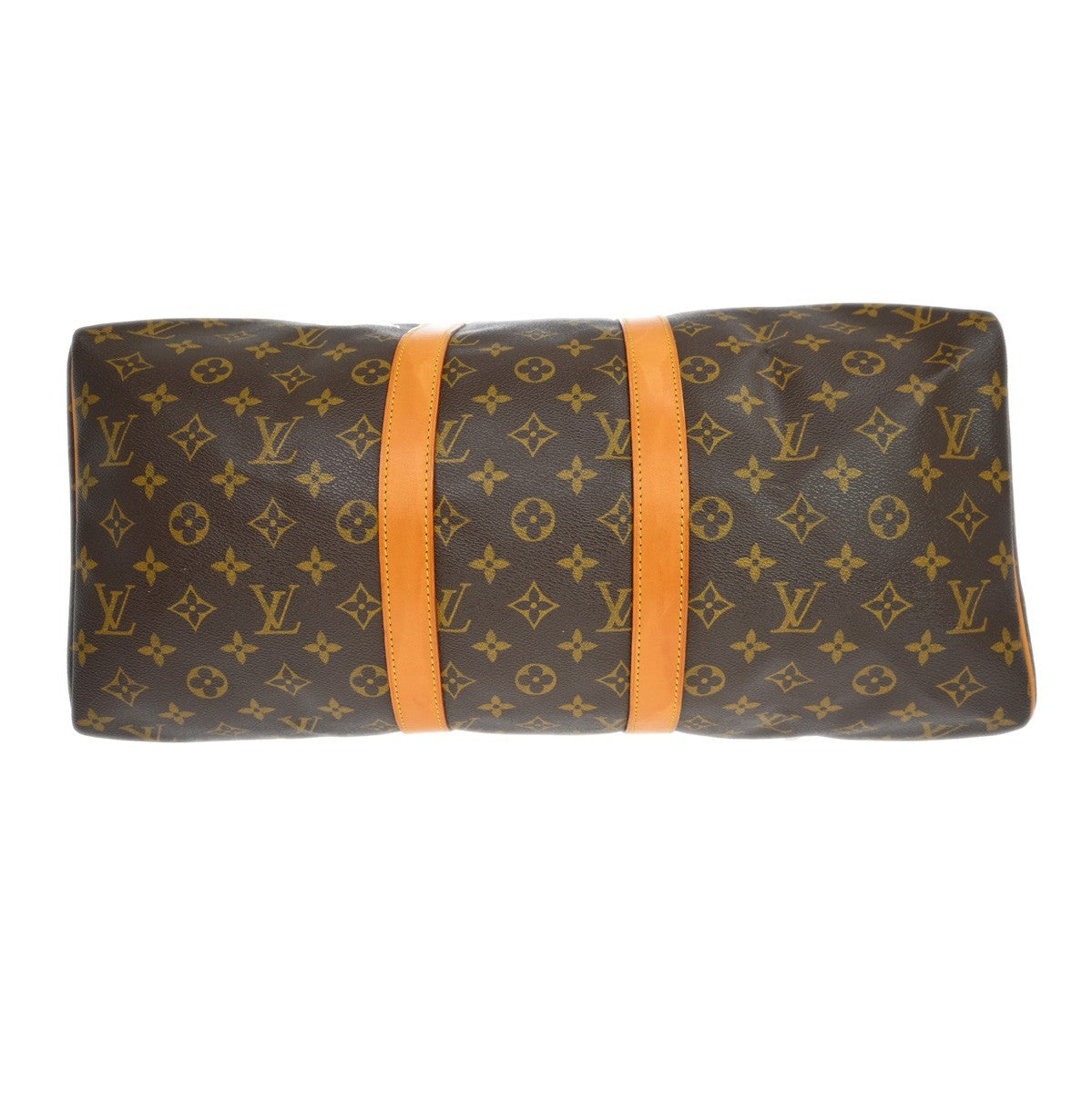 Louis Vuitton Keepall Monogram Canvas Brown Canvas Travel Bag Bag (Pre-Owned)