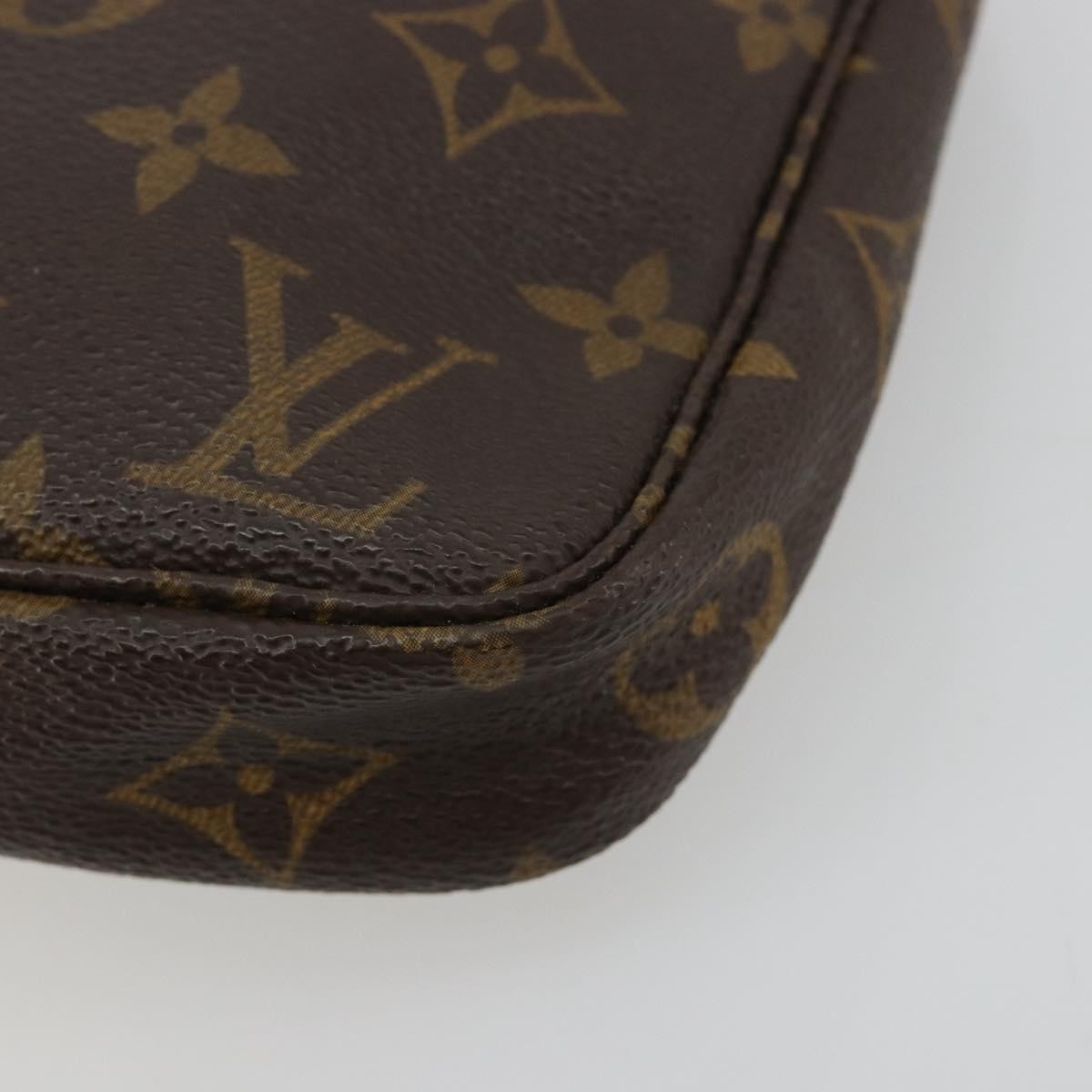 Louis Vuitton Pochette Accessoires Nm Monogram Canvas Brown Canvas Clutche & Pouche Bag (Pre-Owned)