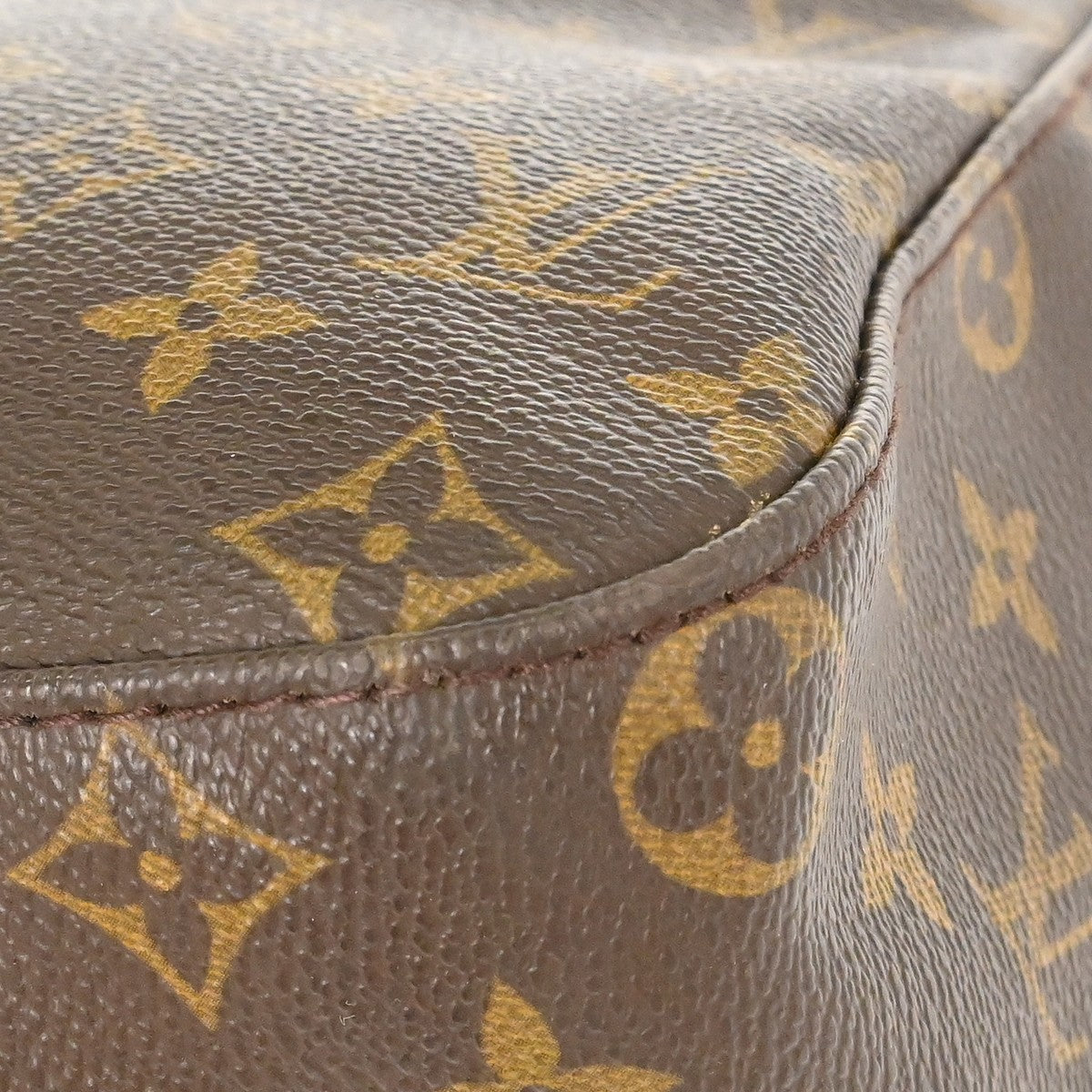 Louis Vuitton Monogram Looping Monogram Canvas Brown Canvas Shoulder Bag Bag (Pre-Owned)