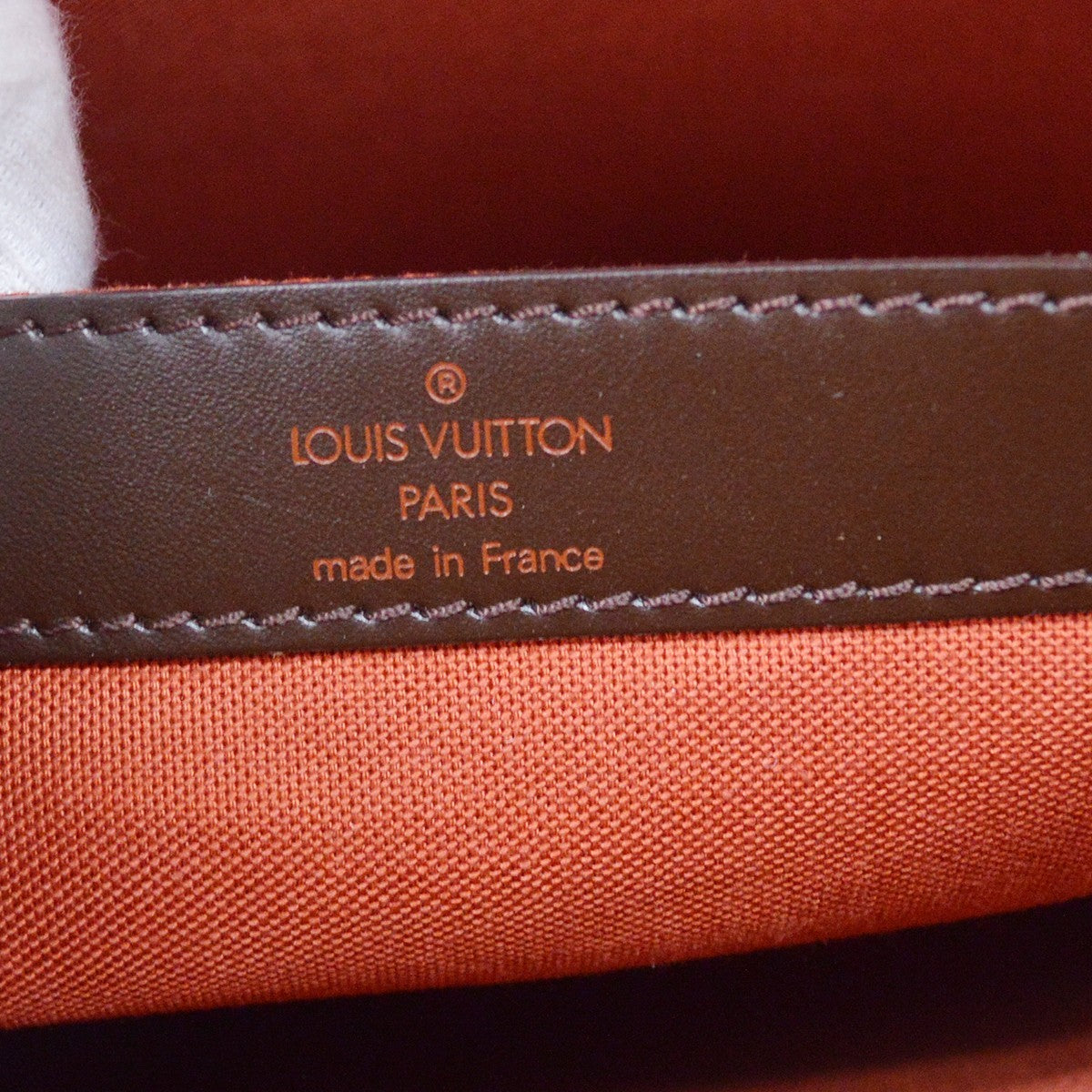 Louis Vuitton Naviglio Damier Ebene Brown Canvas Shoulder Bag Bag (Pre-Owned)