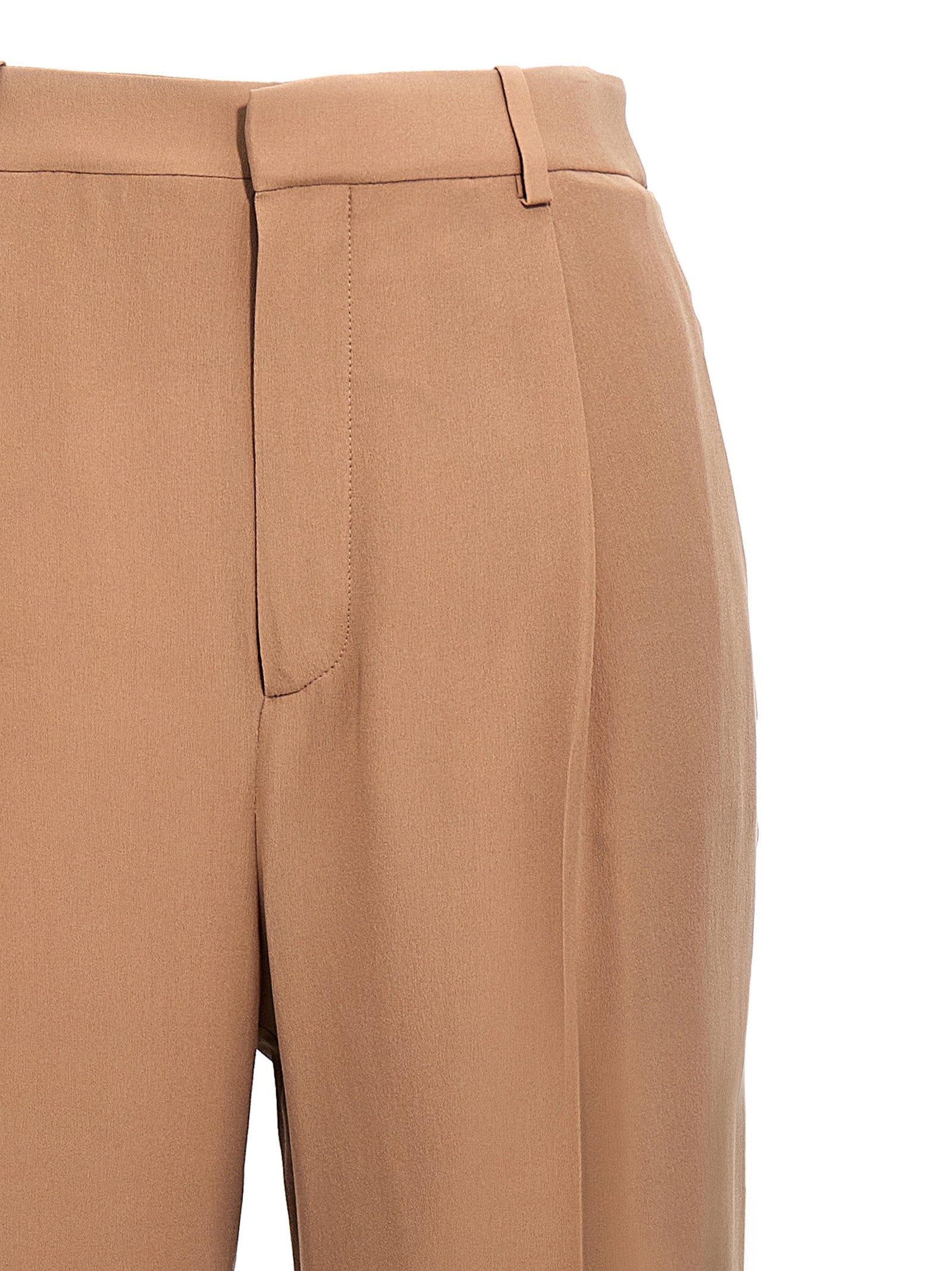 Saint Laurent Women's Crepe Silk Pants