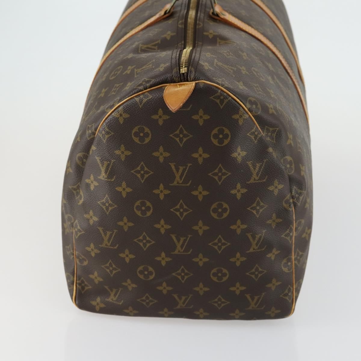 Louis Vuitton Keepall Monogram Canvas Brown Canvas Travel Bag Bag (Pre-Owned)