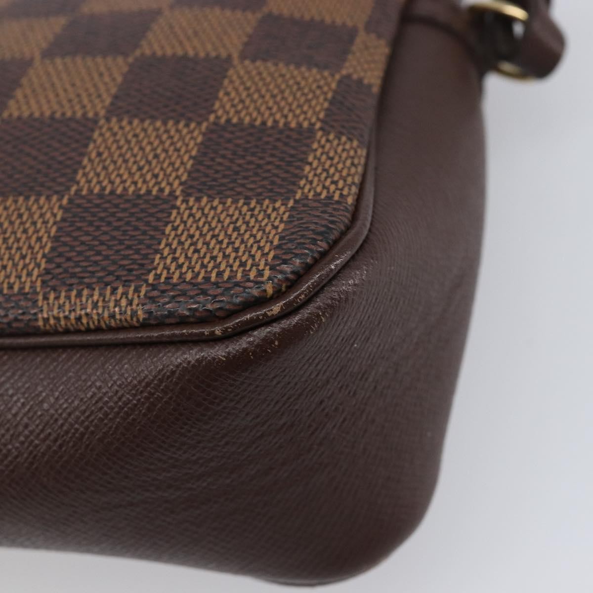 Louis Vuitton Trousse Make Up Damier Brown Canvas Clutche & Pouche Bag (Pre-Owned)