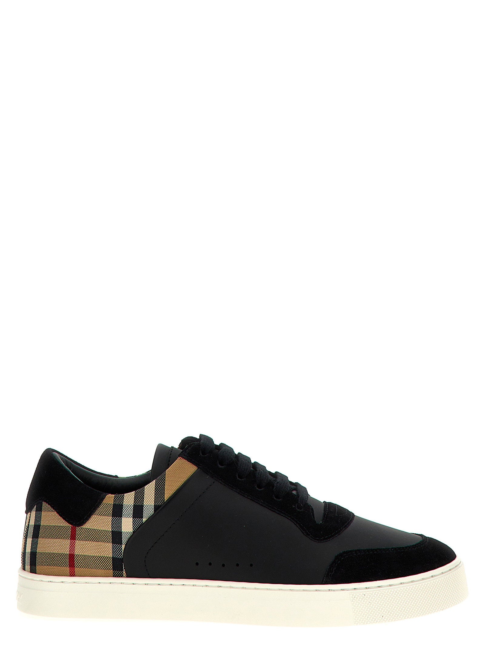 Burberry Men's Check Insert Sneakers