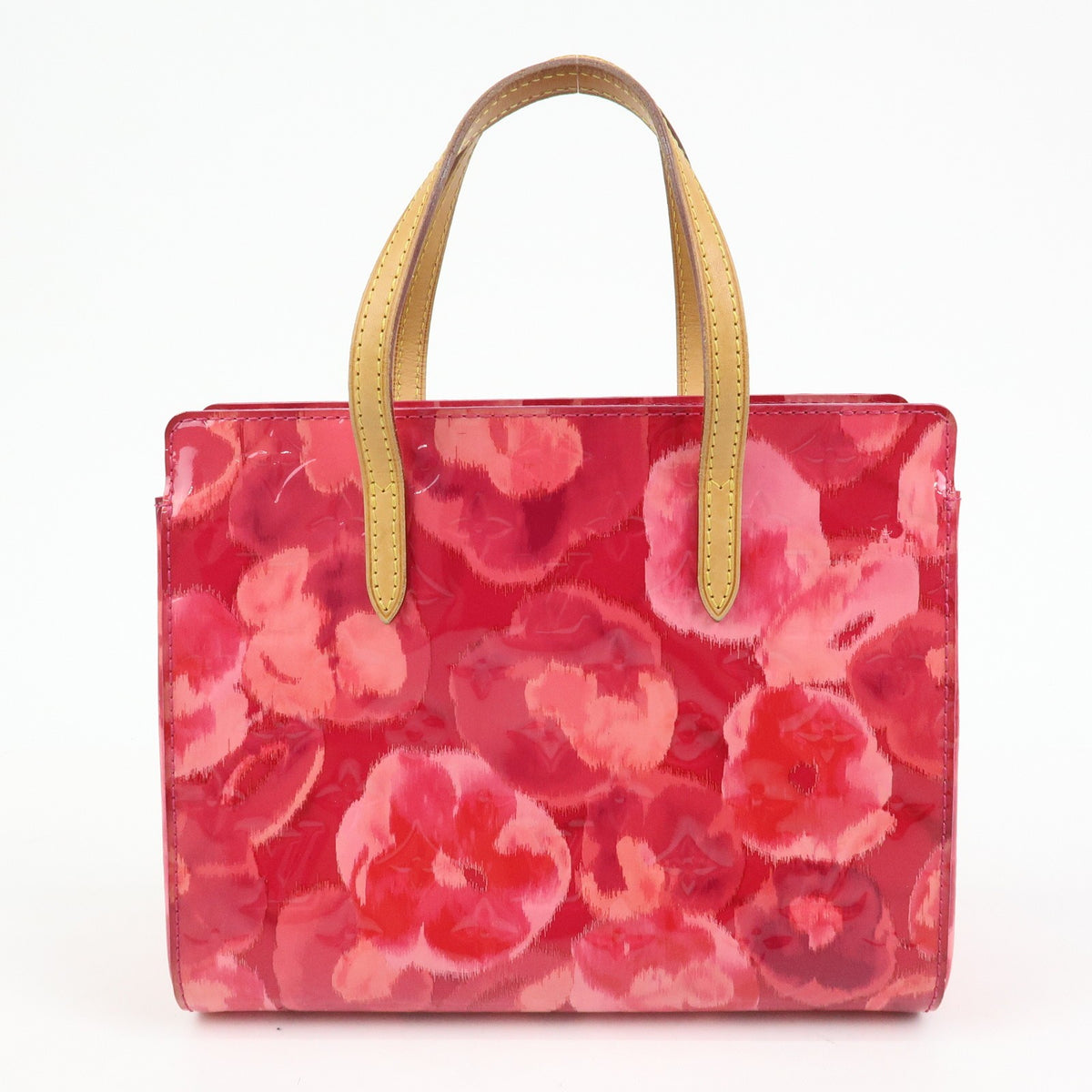 Louis Vuitton Catalina Limited Edition Monogram Vernis Ikat Pink Leather Handbag (Pre-Owned)