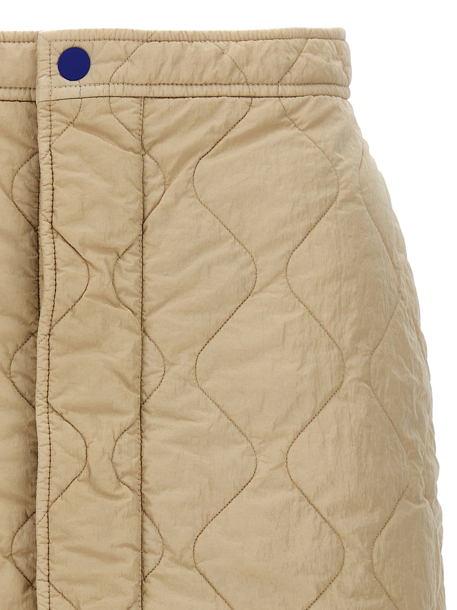 Burberry Women's Quilted Nylon Skirt