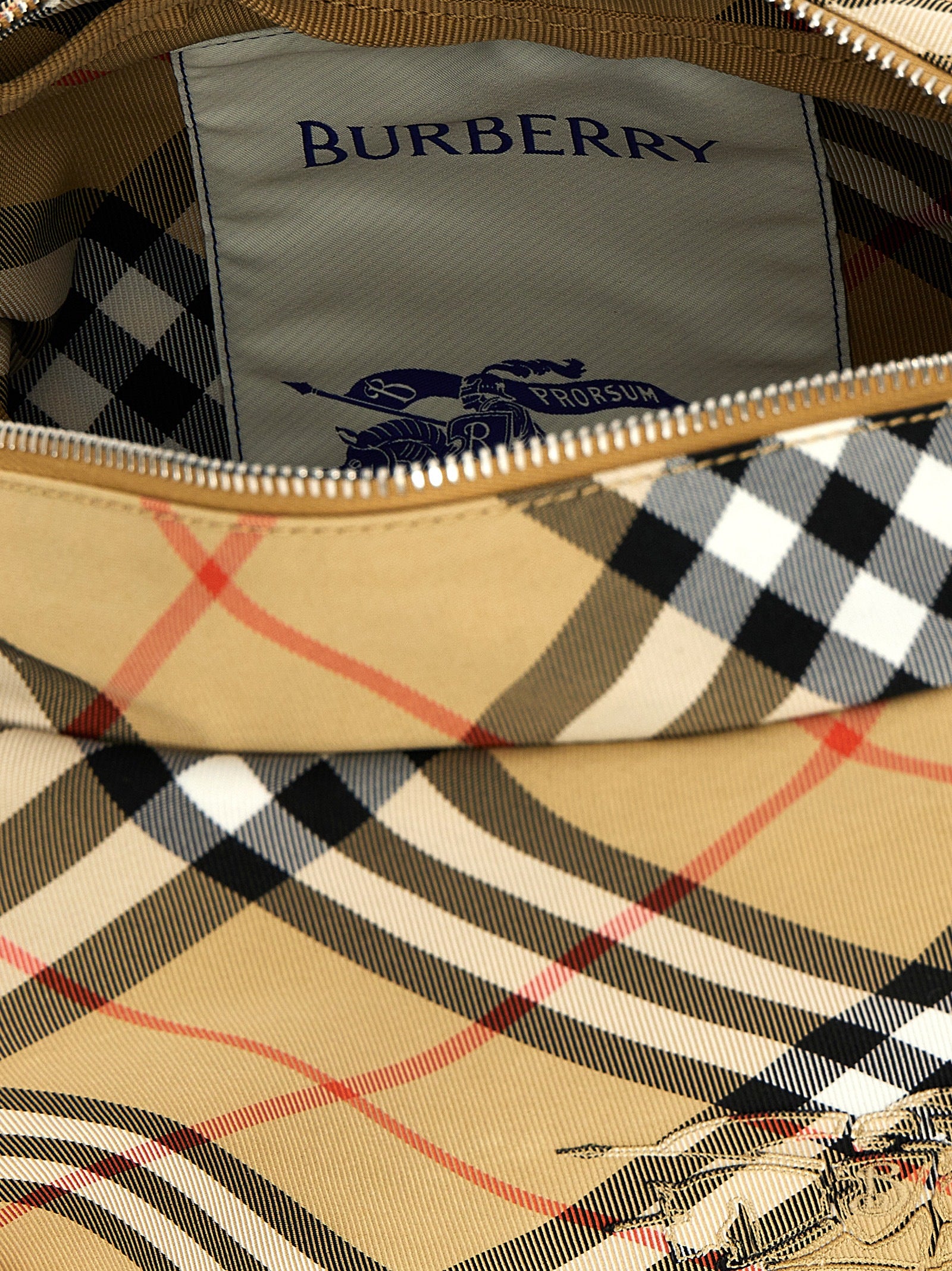 Burberry Men's Check Crossbody Bag