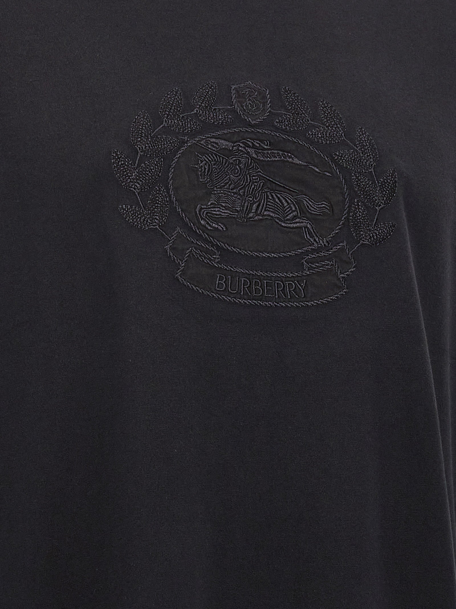 Burberry Men's Logo Embroidery T-Shirt