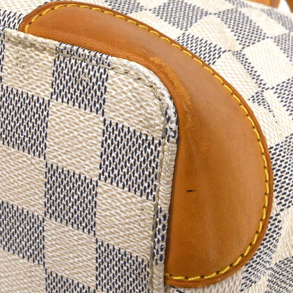 Louis Vuitton Hampstead Damier White Canvas Tote Bag Bag (Pre-Owned)