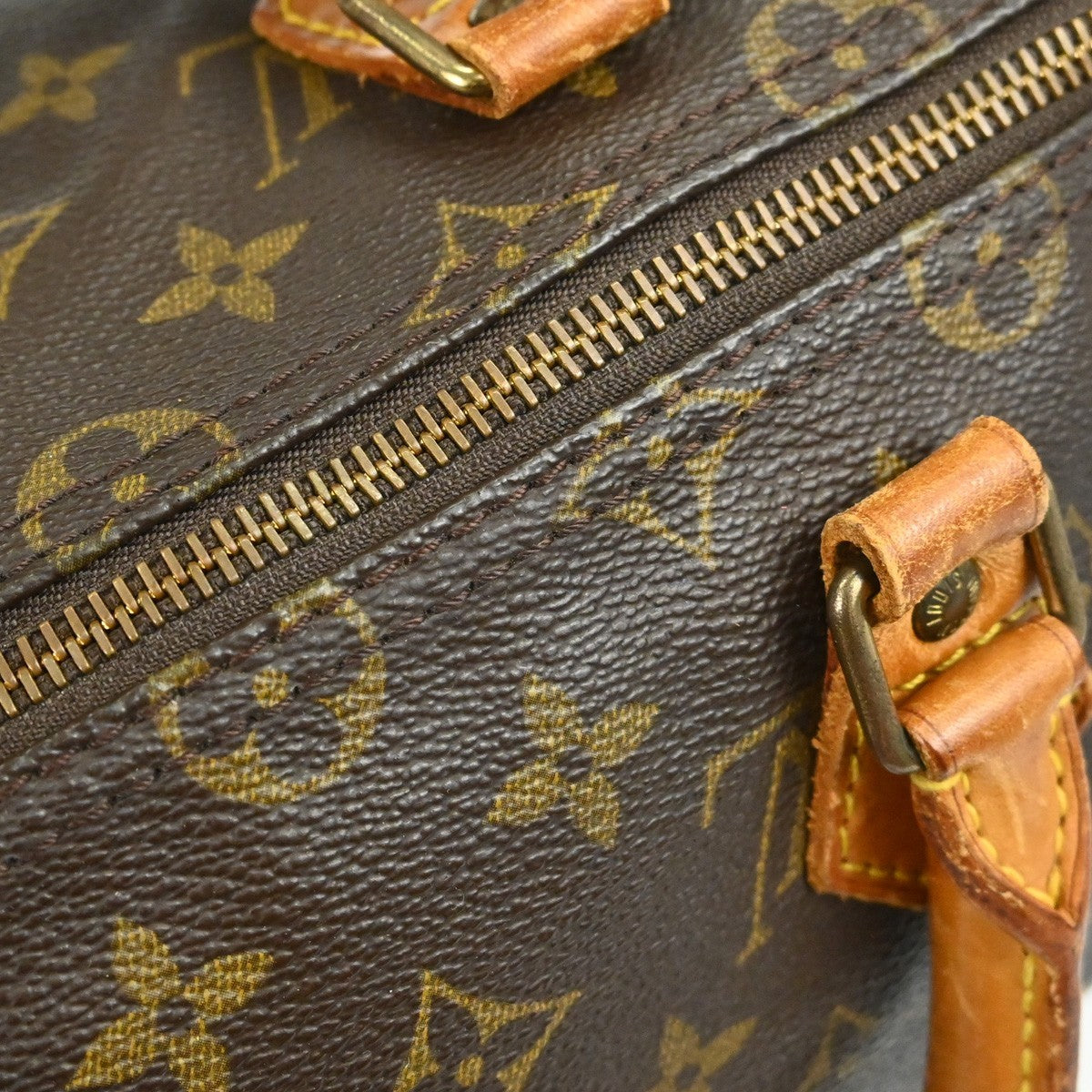 Louis Vuitton Speedy Monogram Canvas Brown Canvas Handbag (Pre-Owned)