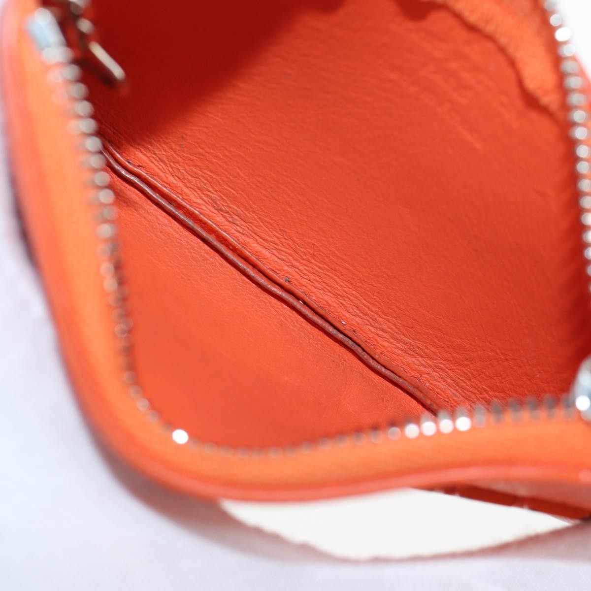 Louis Vuitton Pochette Clés Everyday Lv Leather Orange Leather Wallets Accessory (Pre-Owned)