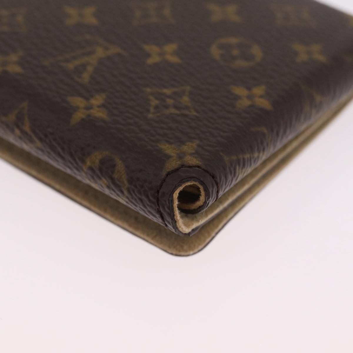 Louis Vuitton Folding Jewelry Case Monogram Canvas Brown Canvas Toiletry Case Accessory (Pre-Owned)