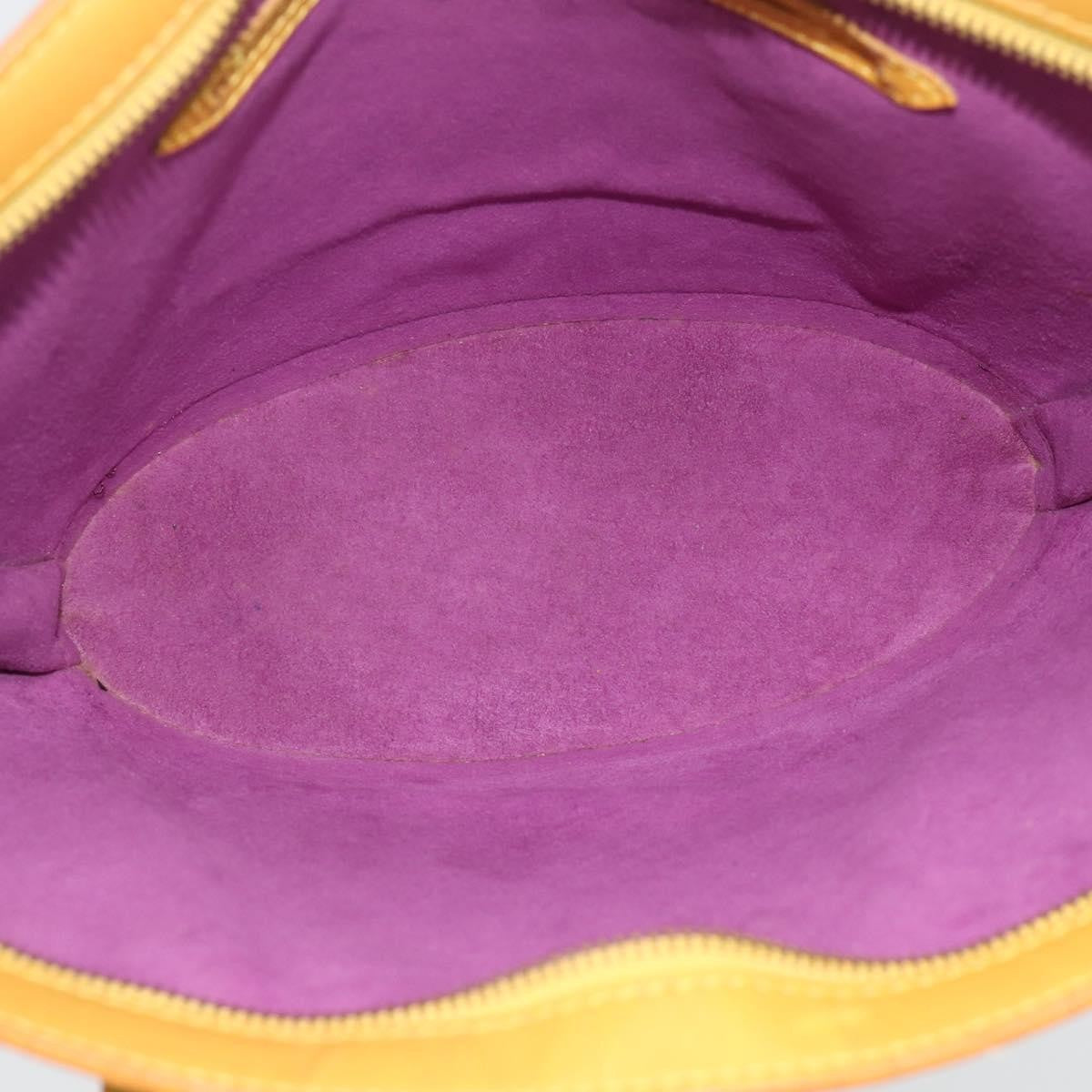 Louis Vuitton Saint Jacques Epi Leather Yellow Leather Handbag (Pre-Owned)