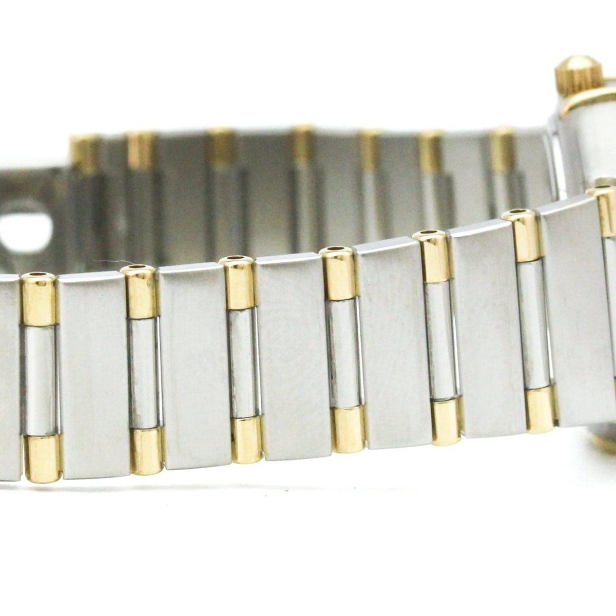 Omega Constellation Quartz Stainless Steel And Yellow Gold Watch (Pre-Owned)