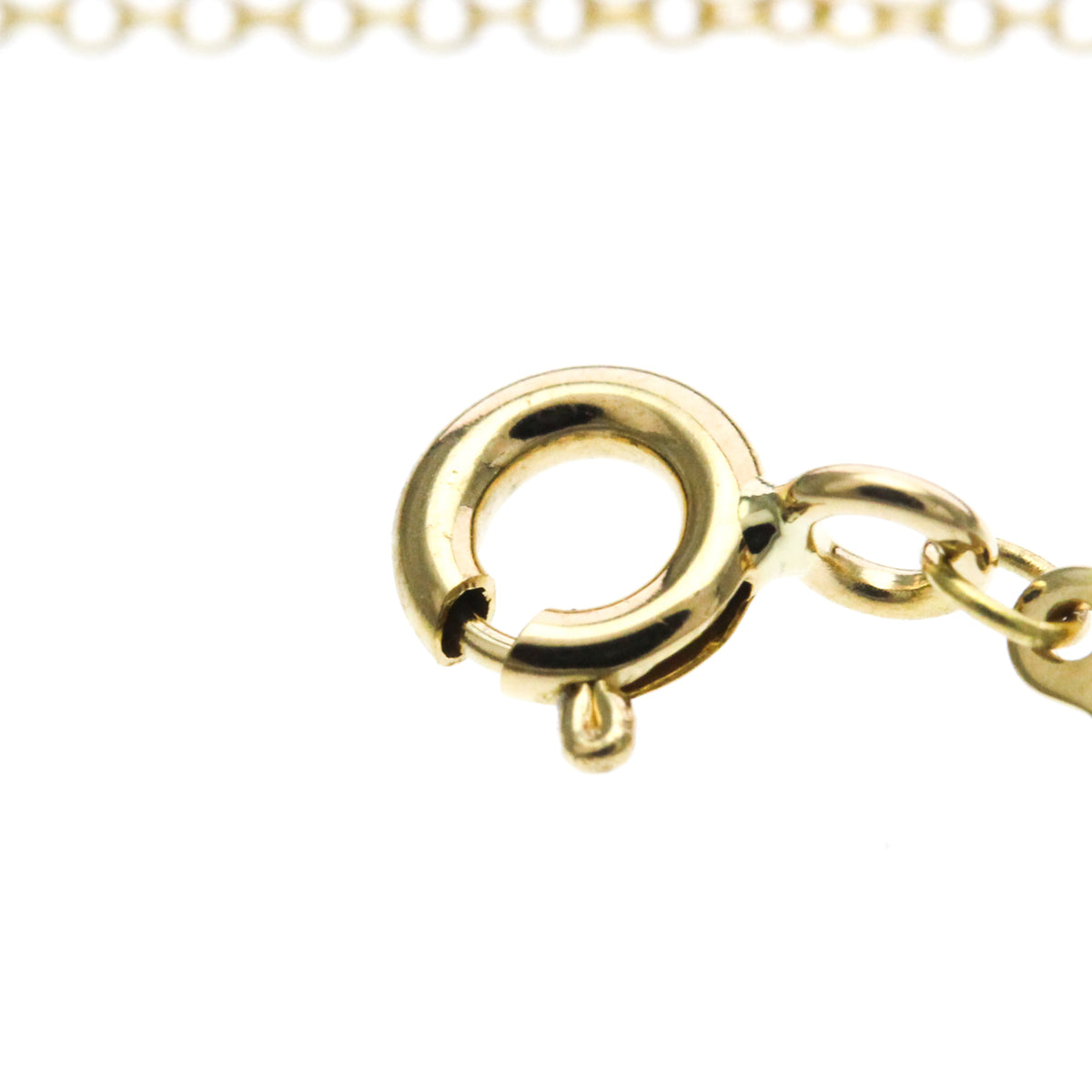 Tiffany & Co. T Smile Pendant 18K Yellow Gold Gold Yellow_Gold Necklace Jewelry (Pre-Owned)