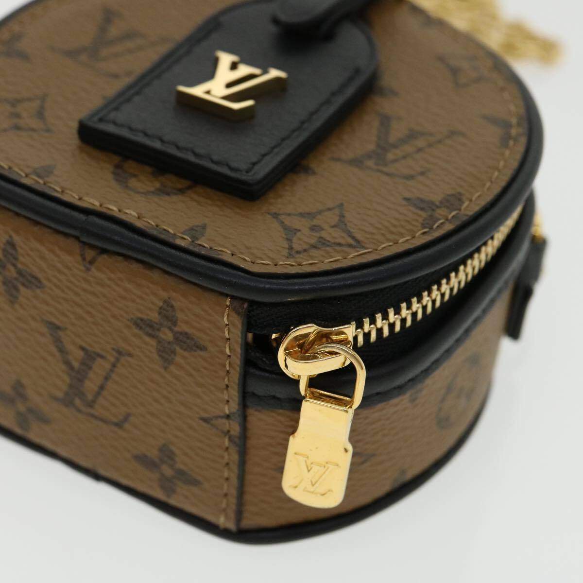 Louis Vuitton Boite Chapeau Souple Reverse Monogram Giant Brown Canvas Bag (Pre-Owned)