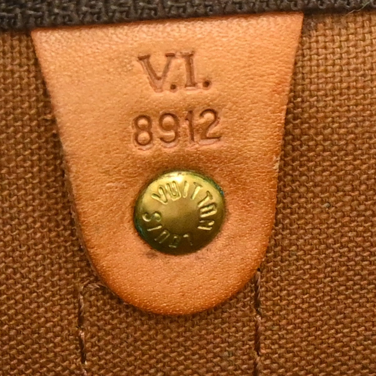 Louis Vuitton Keepall Monogram Canvas Brown Canvas Travel Bag Bag (Pre-Owned)