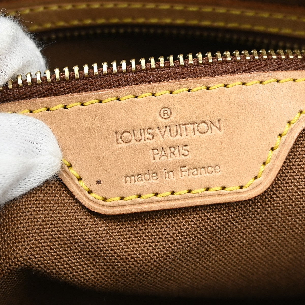Louis Vuitton Cabas Piano Monogram Canvas Brown Canvas Tote Bag Bag (Pre-Owned)