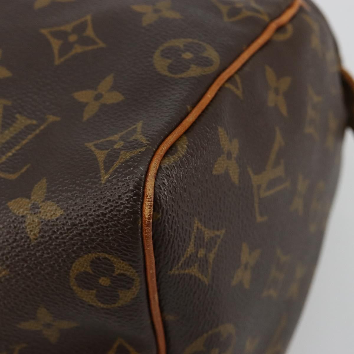 Louis Vuitton Speedy Monogram Canvas Brown Canvas Handbag (Pre-Owned)
