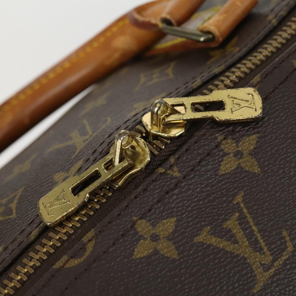 Louis Vuitton Keepall Monogram Canvas Brown Canvas Travel Bag Bag (Pre-Owned)