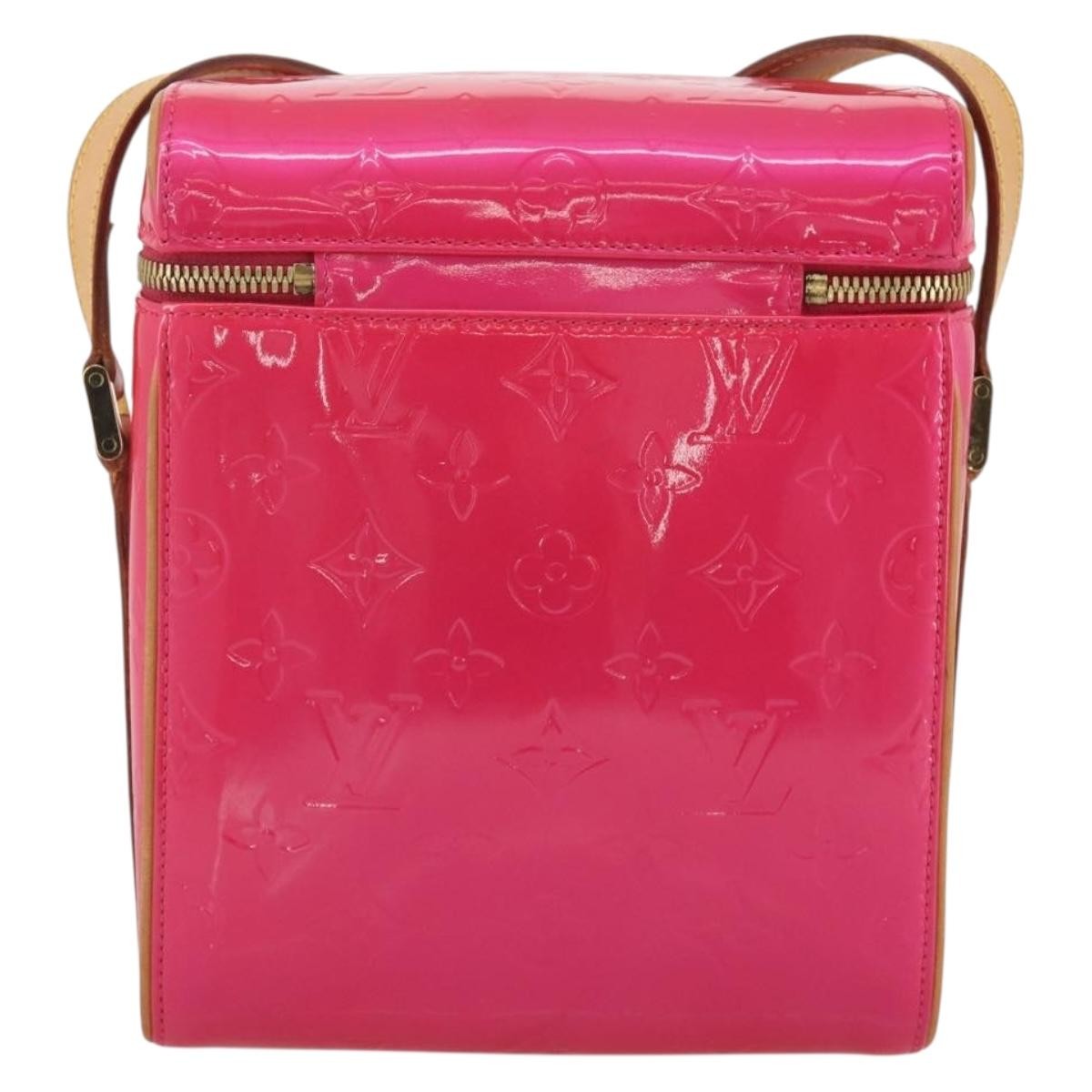 Louis Vuitton Sullivan Monogram Vernis Pink Patent_Leather Shoulder Bag Bag (Pre-Owned)