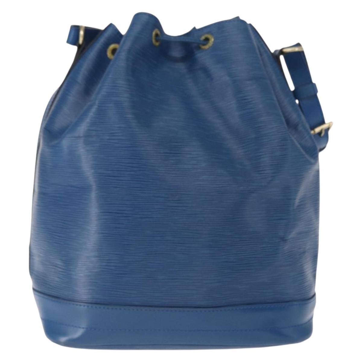 Louis Vuitton Noe Epi Leather Blue Leather Shoulder Bag Bag (Pre-Owned)