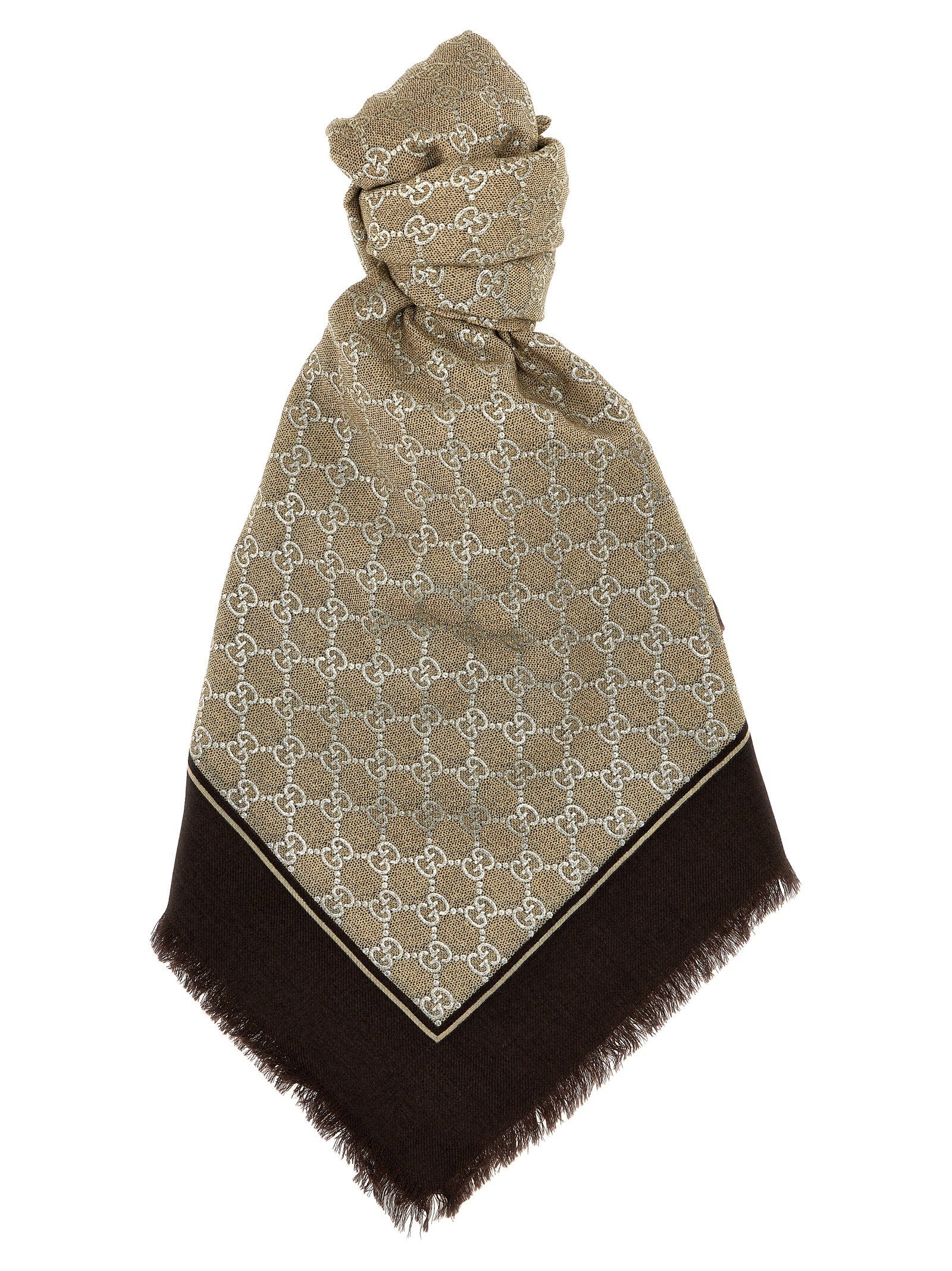 Gucci Women's Gg Lamé Scarf
