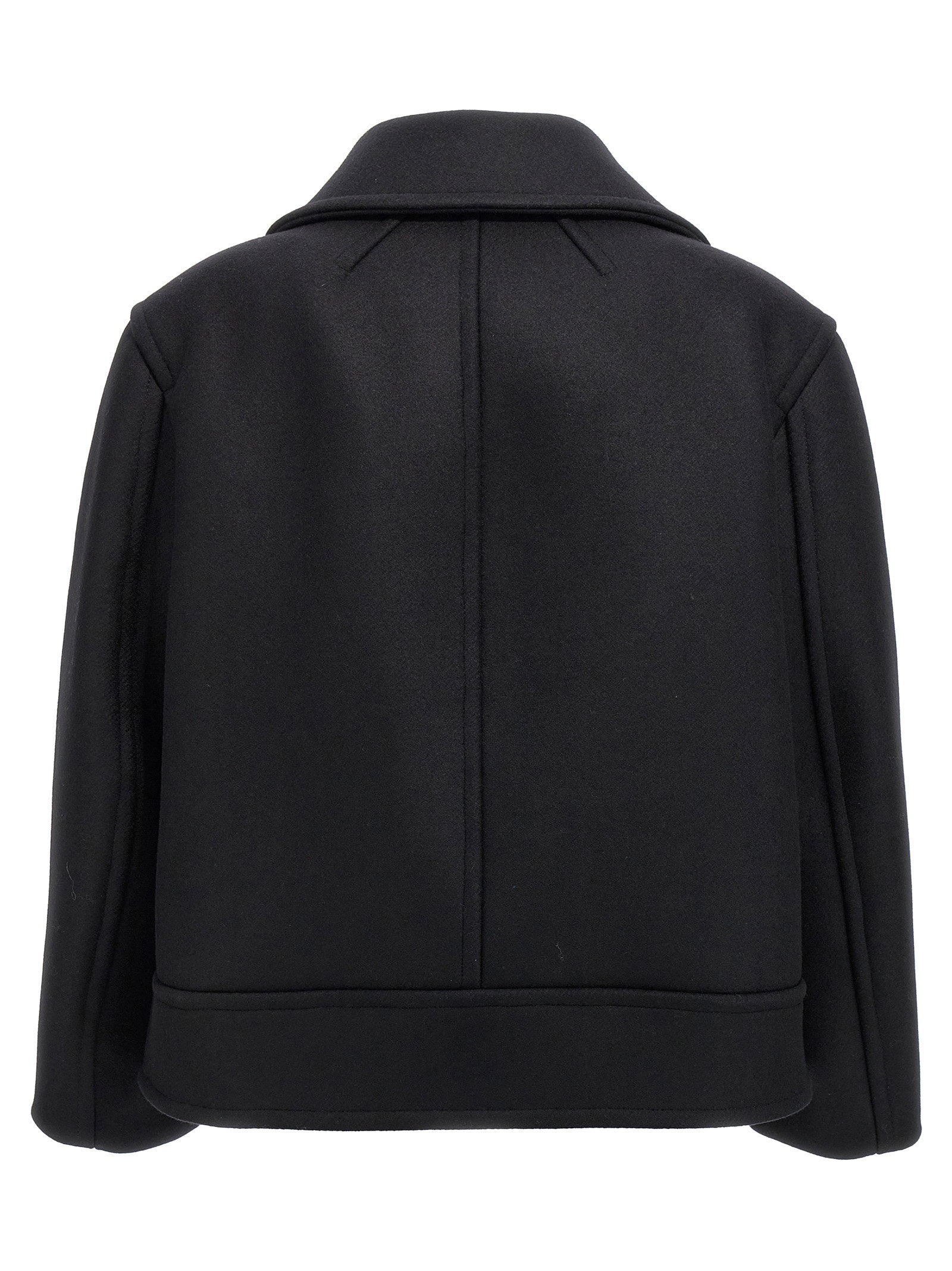Saint Laurent Women's Oversized Caban Coat