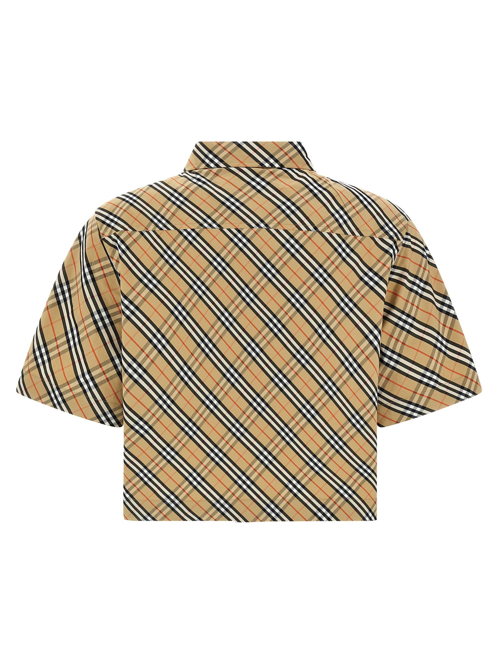 Burberry Women's B Shield Check Shirt