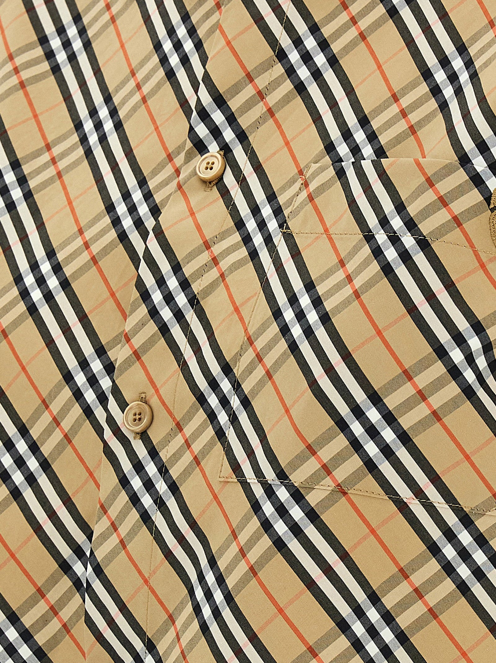 Burberry Women's B Shield Check Shirt