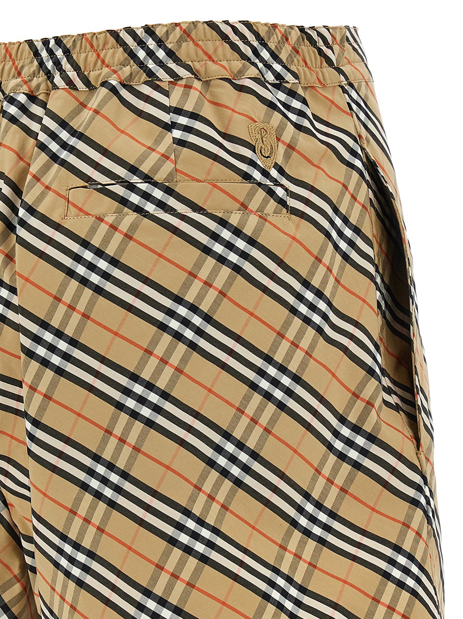 Burberry Women's Check Shorts