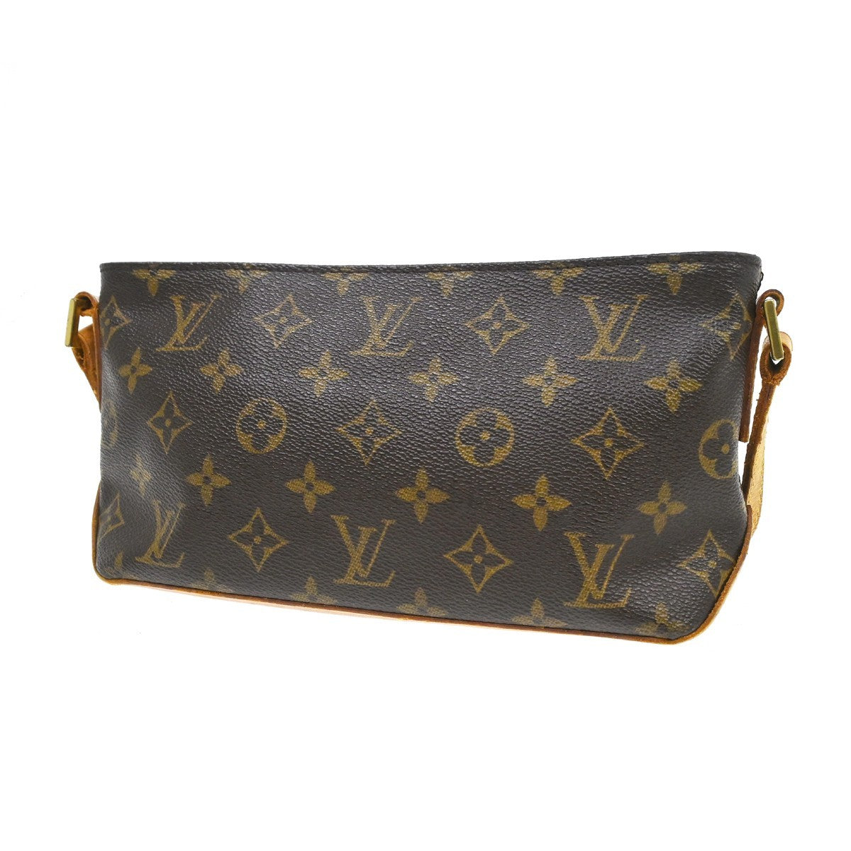Louis Vuitton Trotteur Monogram Canvas Brown Canvas Clutche & Pouche Bag (Pre-Owned)