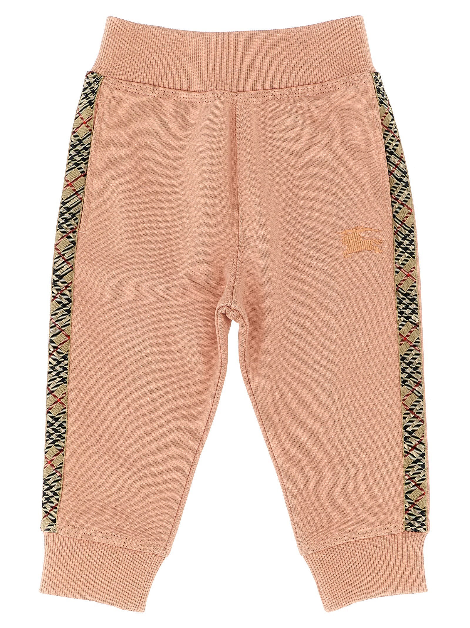 Burberry Girl's Jackson Check Tape Joggers