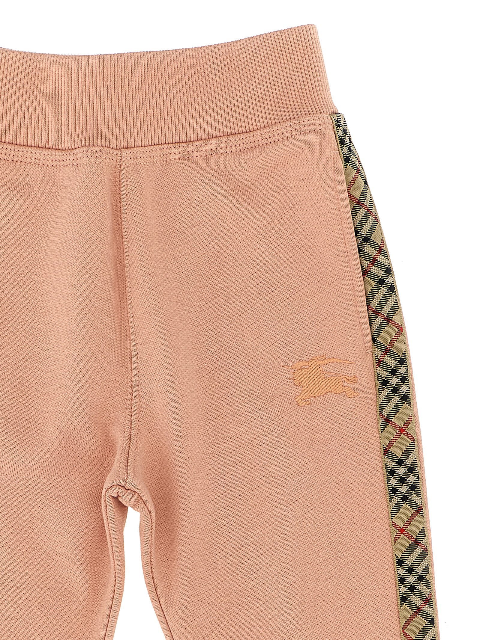 Burberry Girl's Jackson Check Tape Joggers