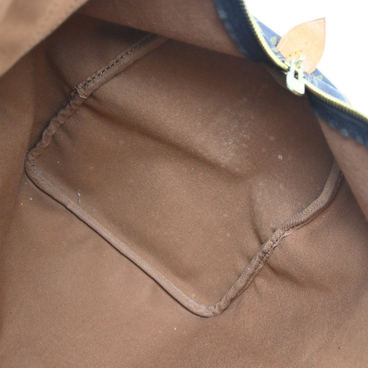 Louis Vuitton Keepall Monogram Canvas Brown Canvas Travel Bag Bag (Pre-Owned)