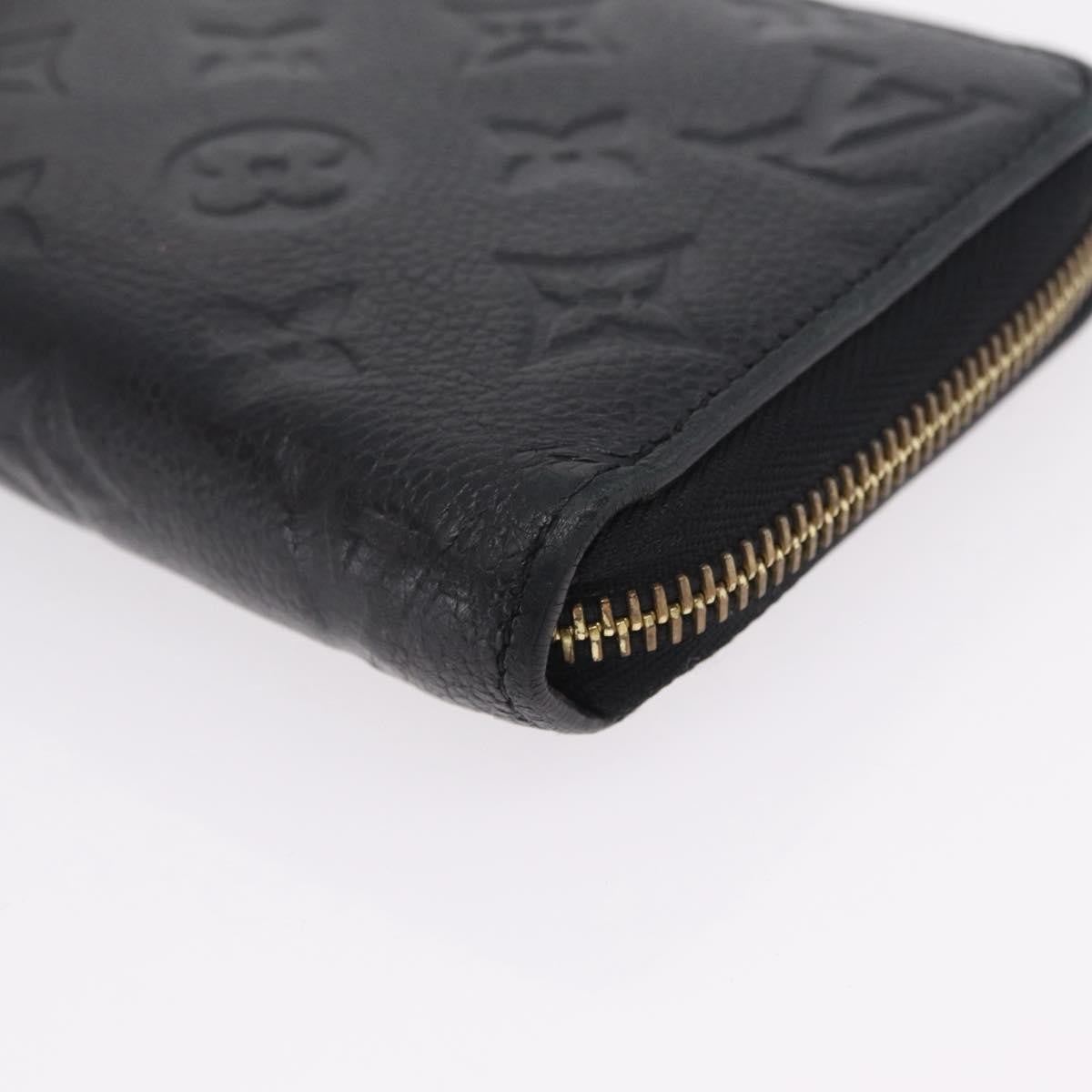 Louis Vuitton Portefeuille Zippy Monogramme Empreinte Monogramme Empreinte Black Leather Wallets Accessory (Pre-Owned)