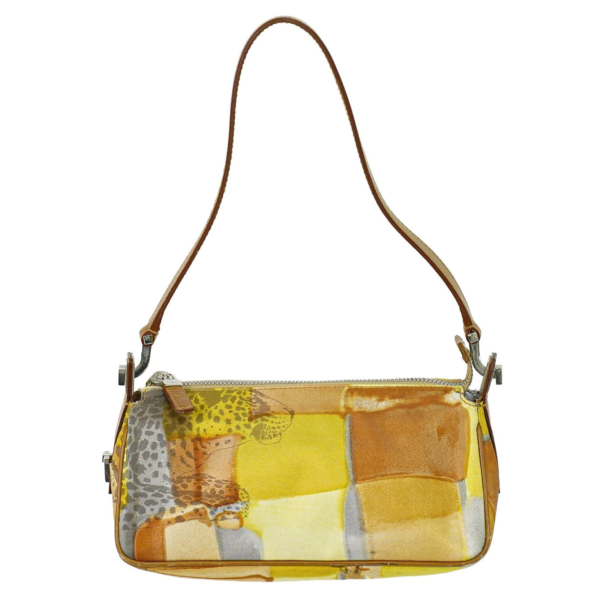 Salvatore Ferragamo Vintage Canvas Multicolour Canvas Shoulder Bag Bag (Pre-Owned)