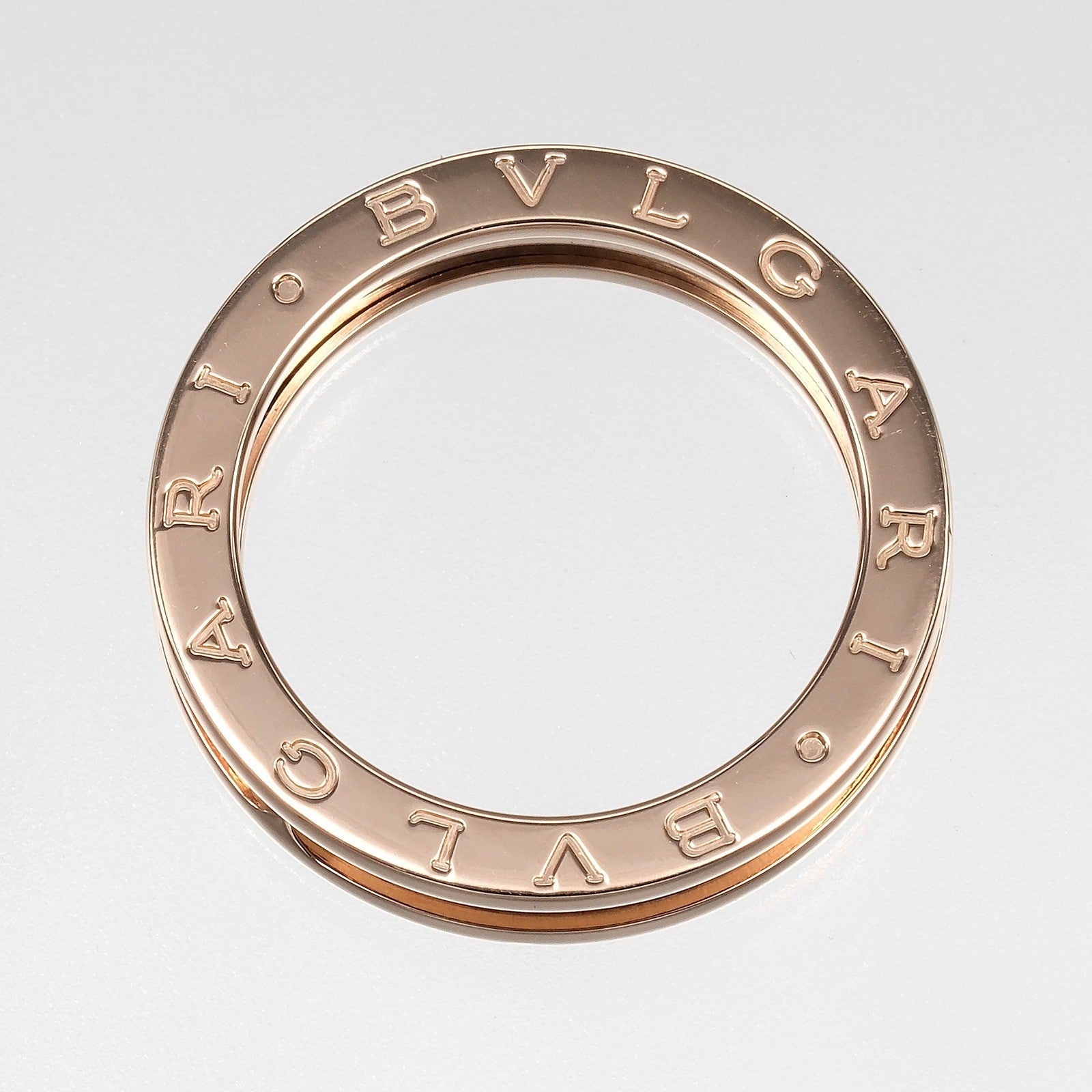 Bvlgari B.Zero1 One Band 18K Rose Gold Gold Pink_Gold Ring Jewelry (Pre-Owned)