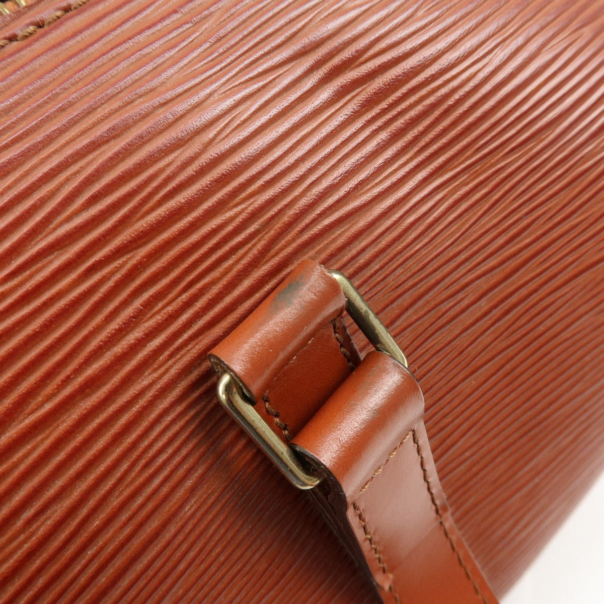 Louis Vuitton Soufflot Epi Leather Brown Leather Handbag (Pre-Owned)