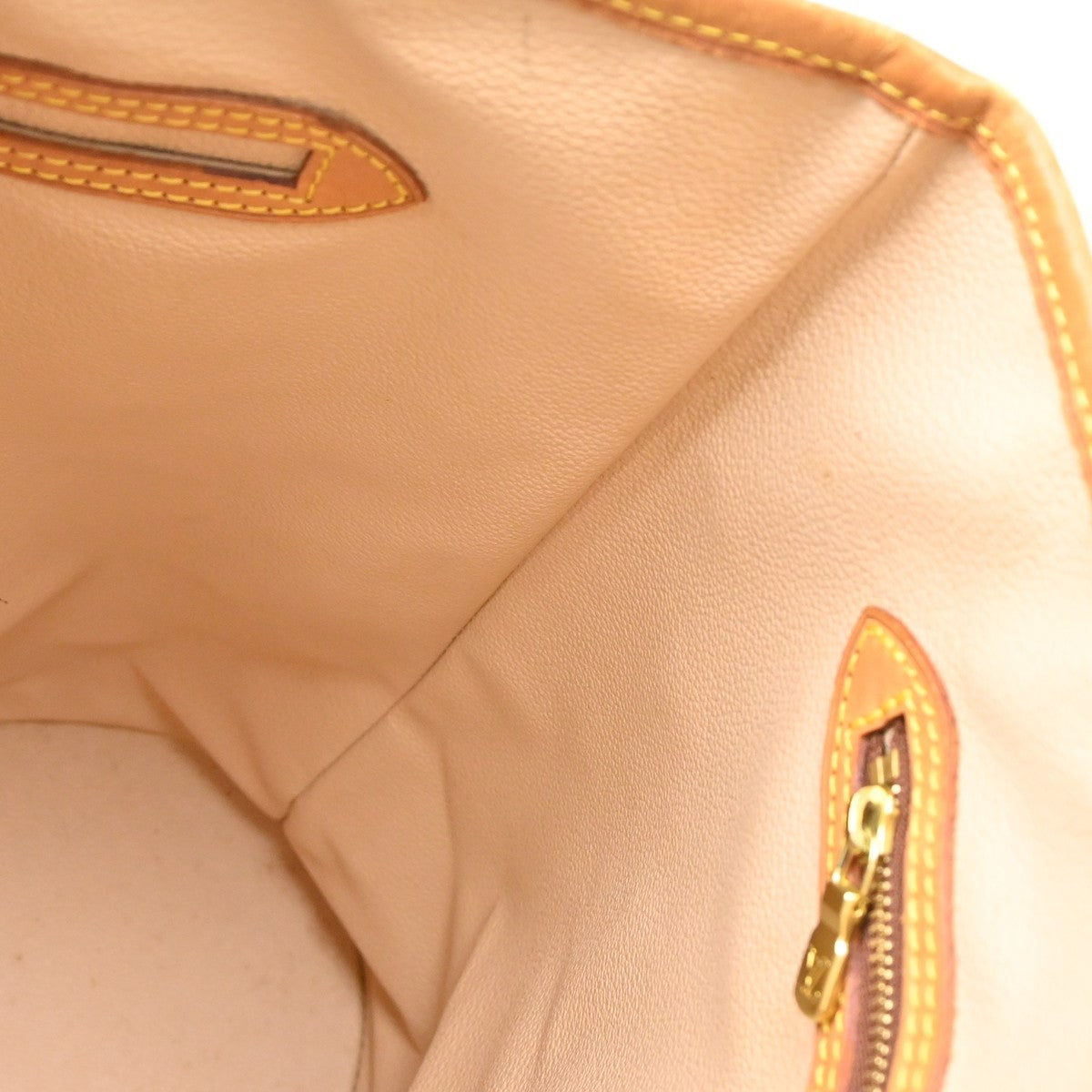 Louis Vuitton Bucket Monogram Canvas Brown Canvas Handbag (Pre-Owned)
