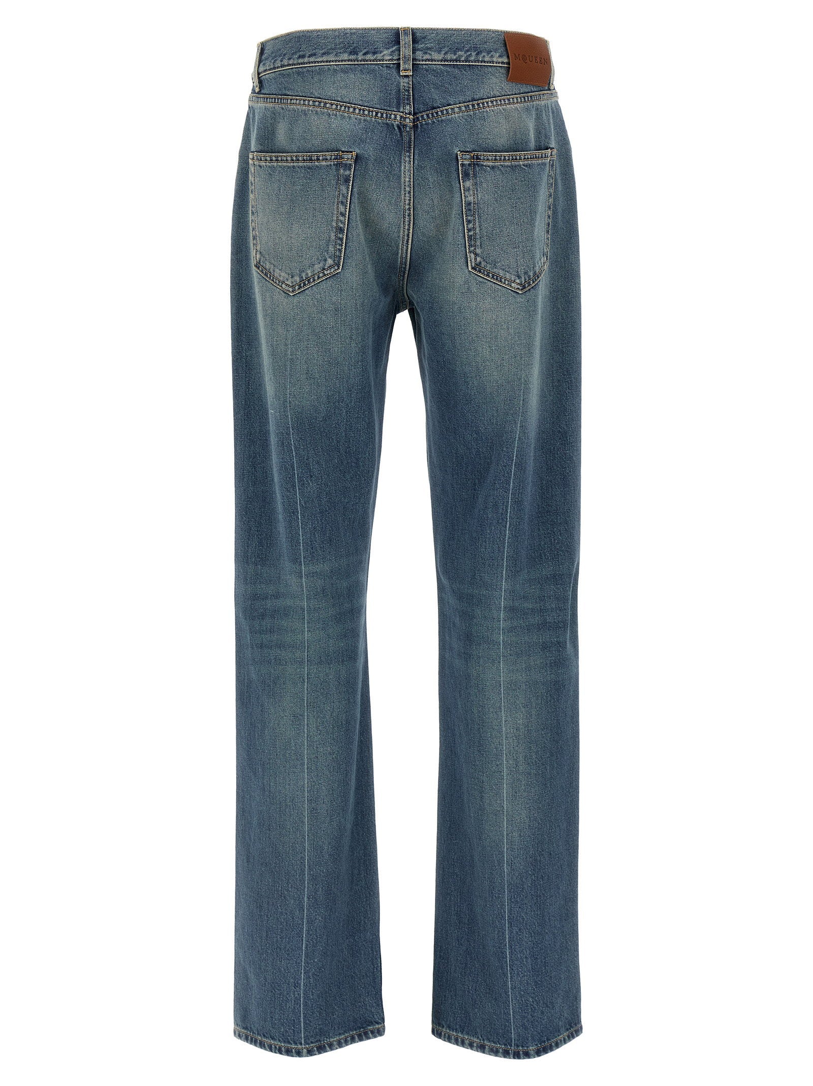 Alexander Mcqueen Men's Skull Jeans