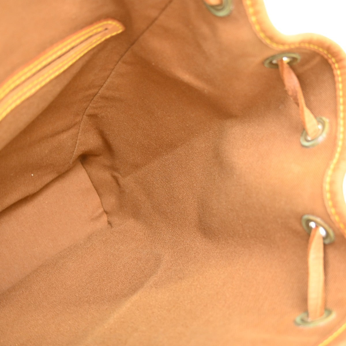 Louis Vuitton Vintage Montsouris Monogram Canvas Brown Canvas Backpack Bag (Pre-Owned)