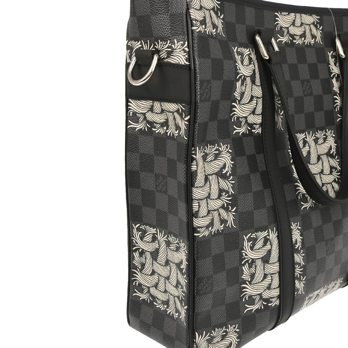 Louis Vuitton Tadao Limited Edition Nemeth Damier Graphite Gray Canvas Tote Bag Bag (Pre-Owned)