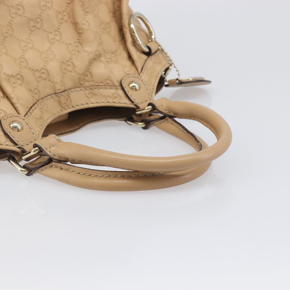 Gucci Sukey Guccissima Leather Beige Leather Tote Bag Bag (Pre-Owned)