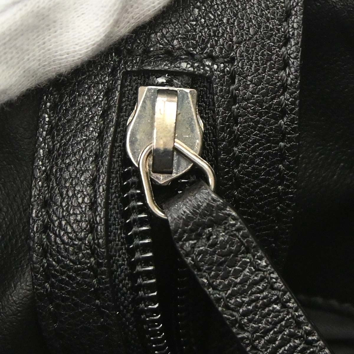Chanel Biarritz Tote Quilted Coated Canvas Black Canvas Tote Bag Bag (Pre-Owned)