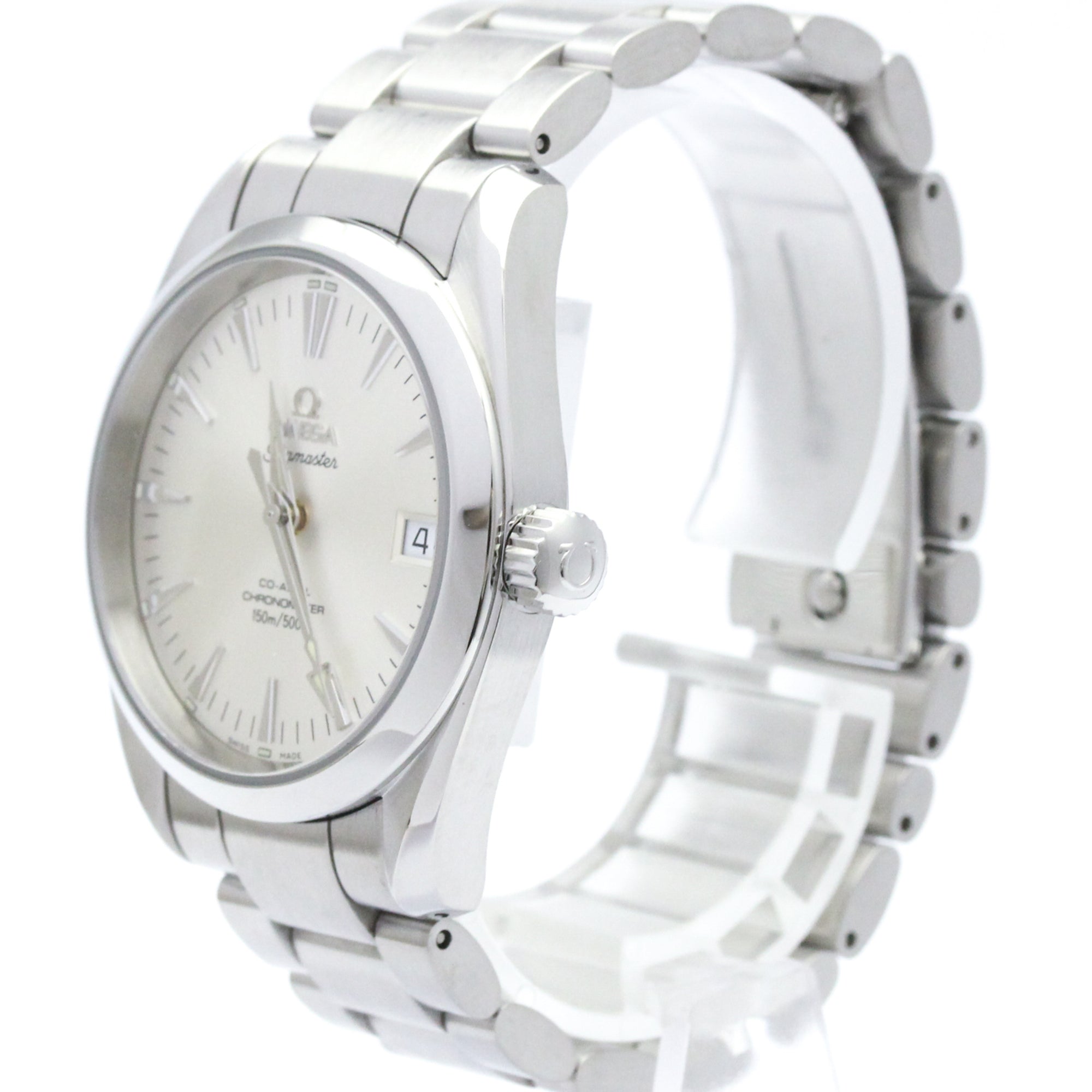 Omega Seamaster Aqua Terra 150M Co-Axial Chronometer Automatic Stainless Steel Watch (Pre-Owned)