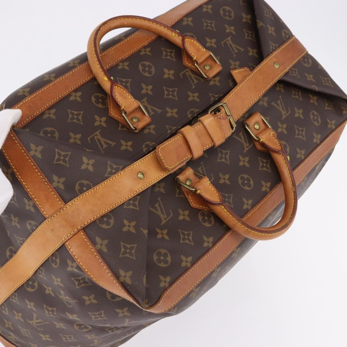 Louis Vuitton Cruiser Monogram Brown Canvas Travel Bag Bag (Pre-Owned)